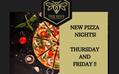 Pizza Nights – New Night Thursday Nights!